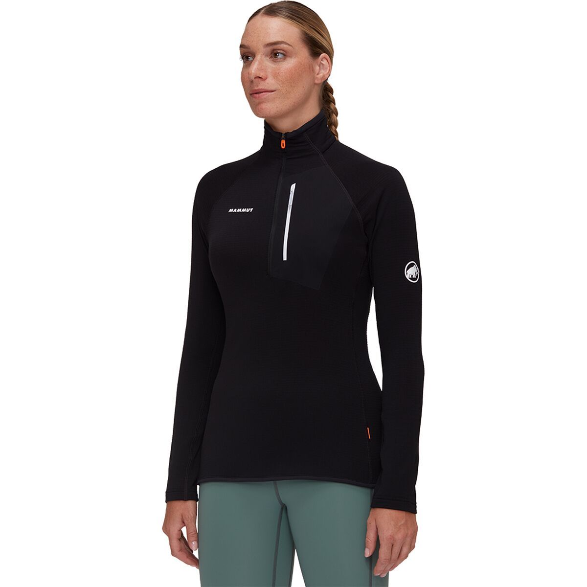 Image of Mammut Aenergy Light ML 1/2-Zip Pullover - Women's Black, S