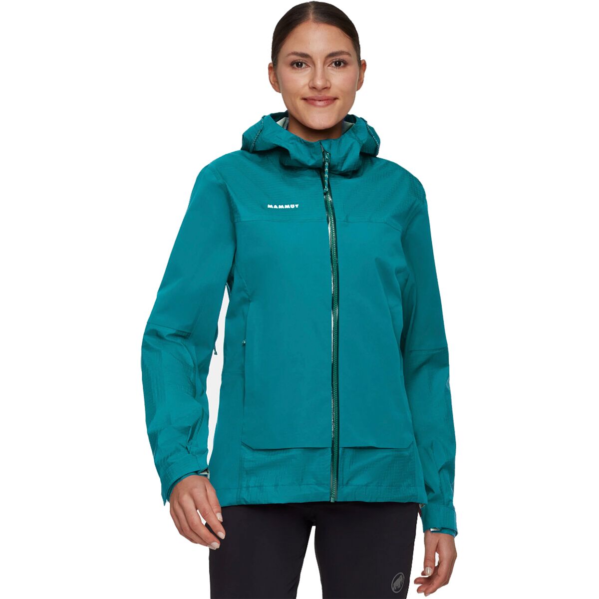 Image of Mammut Ducan Guide HS Hooded Jacket - Women's Deep Teal, L