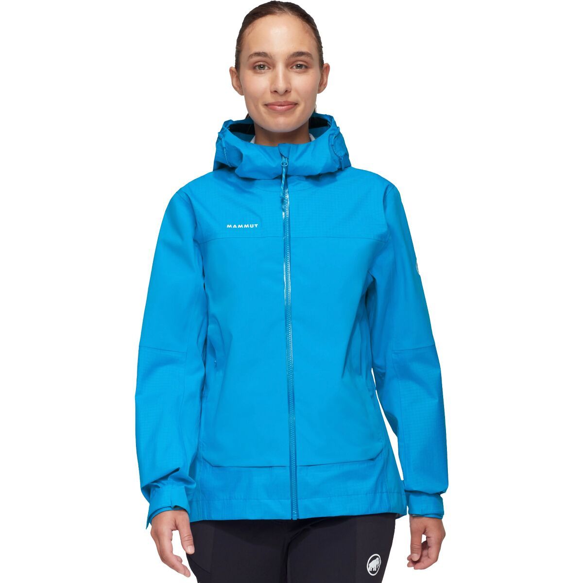 Image of Mammut Ducan Guide HS Hooded Jacket - Women's Glacier Blue, M