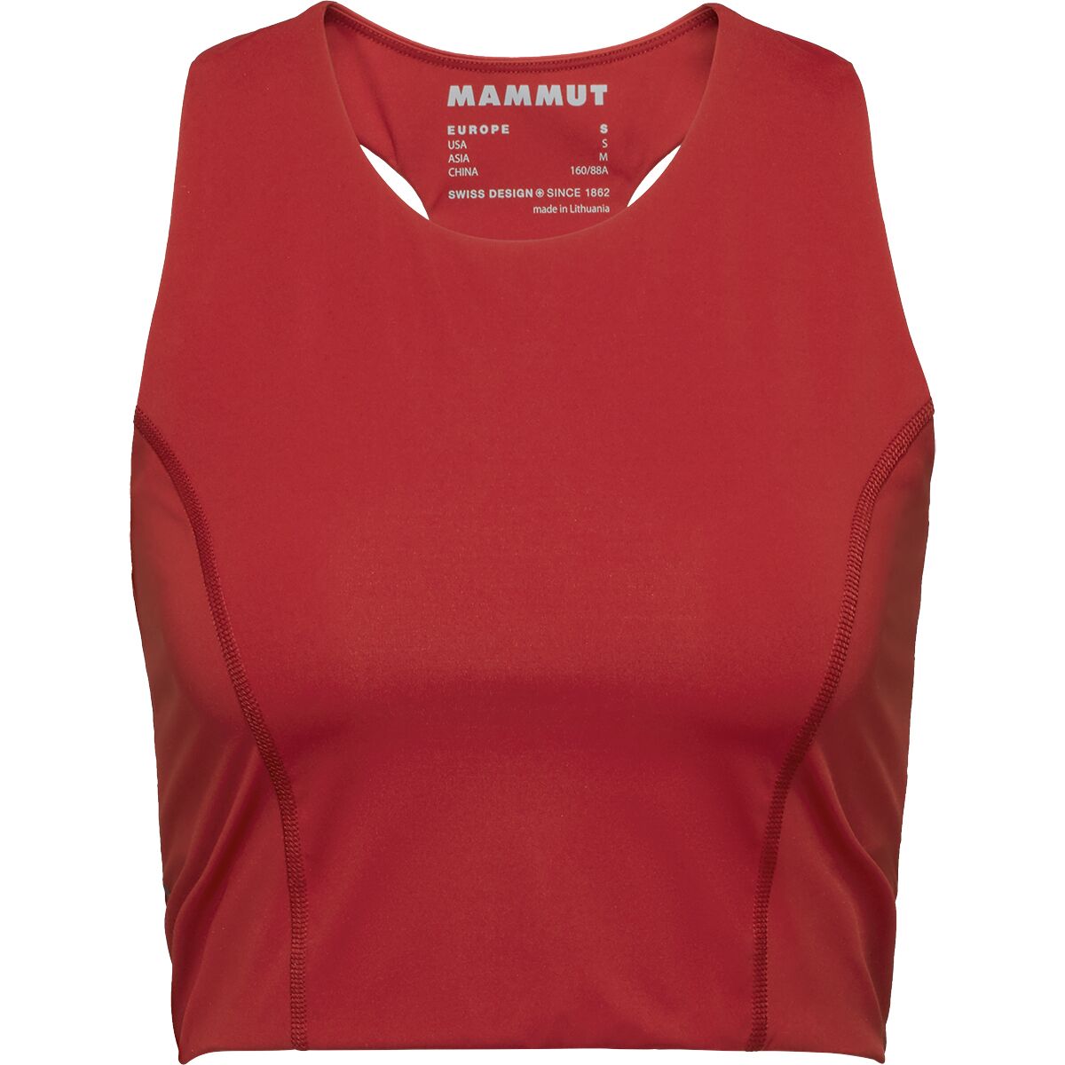 Image of Mammut Massone Bra Top - Women's Dark Mammut Red, L