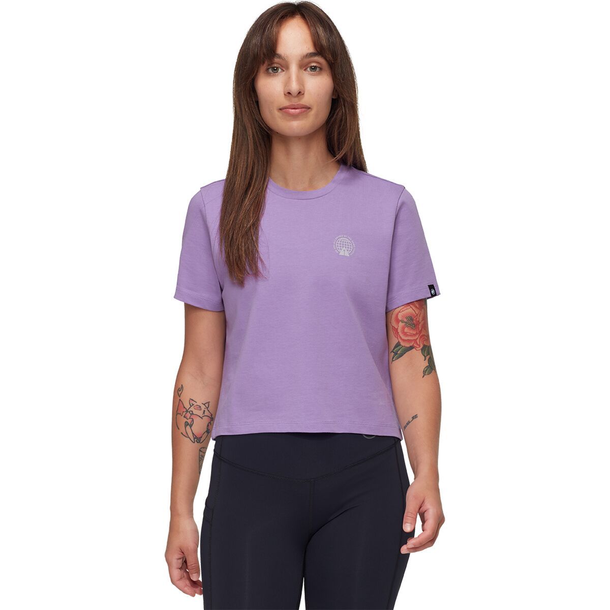 Mammut Massone Emblems Cropped T-Shirt - Women