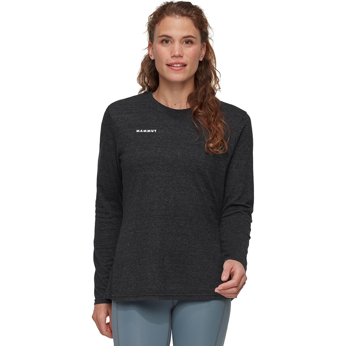 Image of Mammut Massone Light Long-Sleeve Shirt - Women's Black, XS