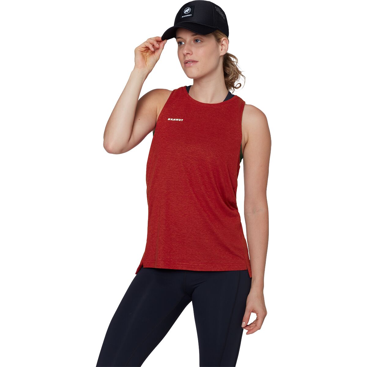 Image of Mammut Massone Light Tank Top - Women's Dark Mammut Red, S