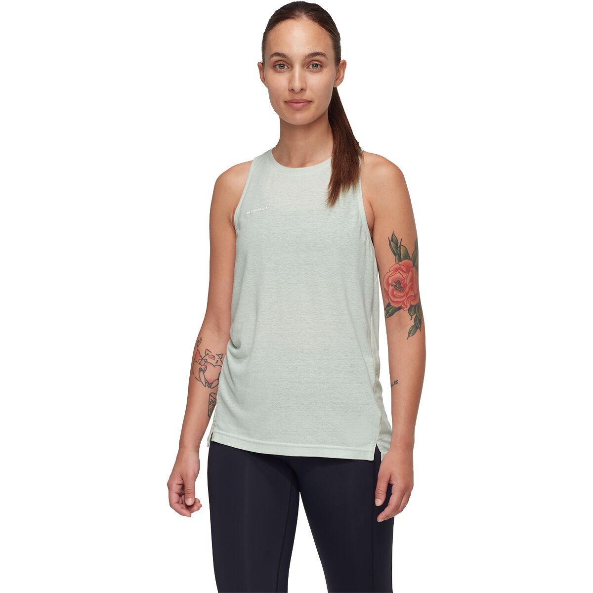 Image of Mammut Massone Light Tank Top - Women's Silver Sage, M