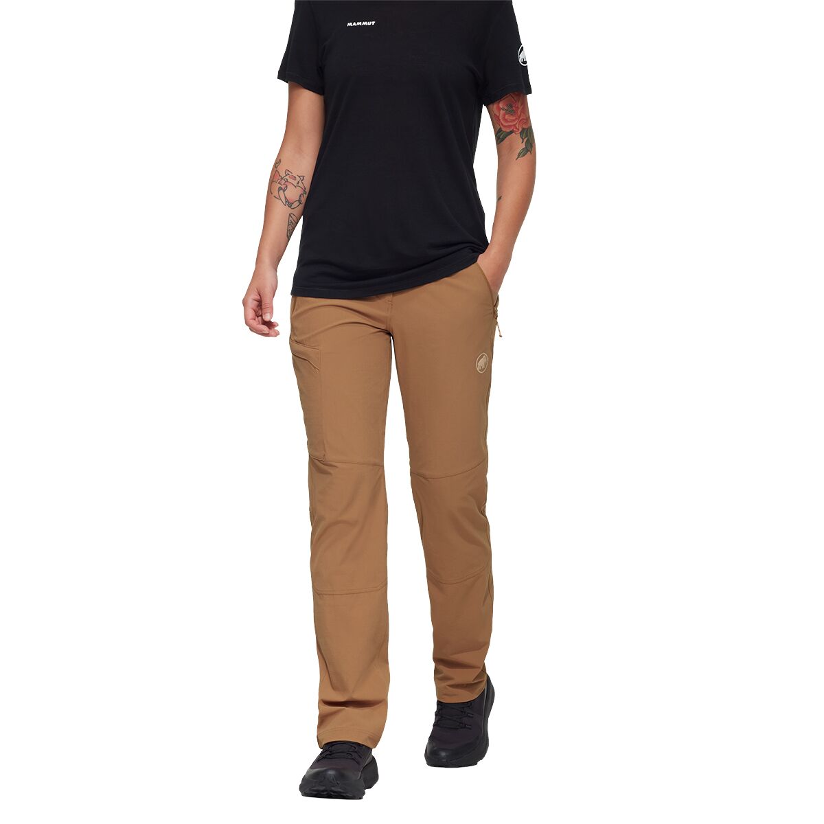 Image of Mammut Runbold IV Pant - Women's Claystone, 14/Reg