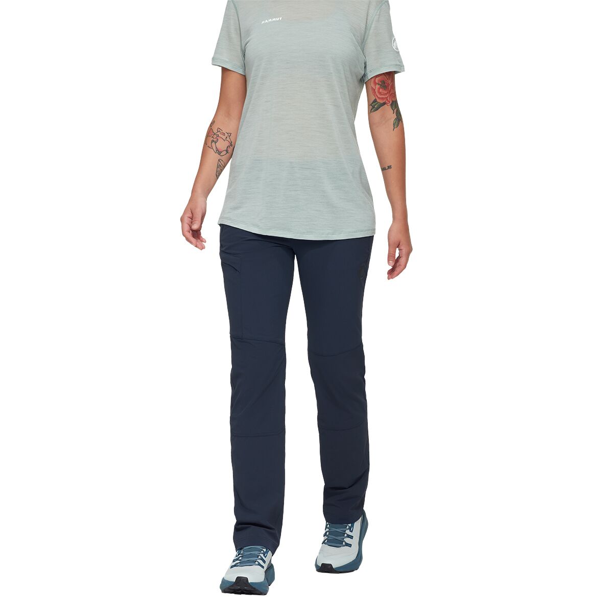 Image of Mammut Runbold IV Pant - Women's Marine, 14/Reg