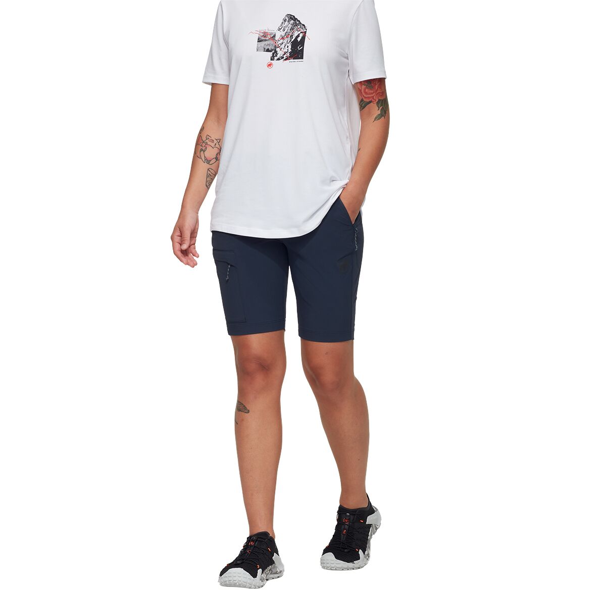 Image of Mammut Runbold IV Short - Women's Marine, 12