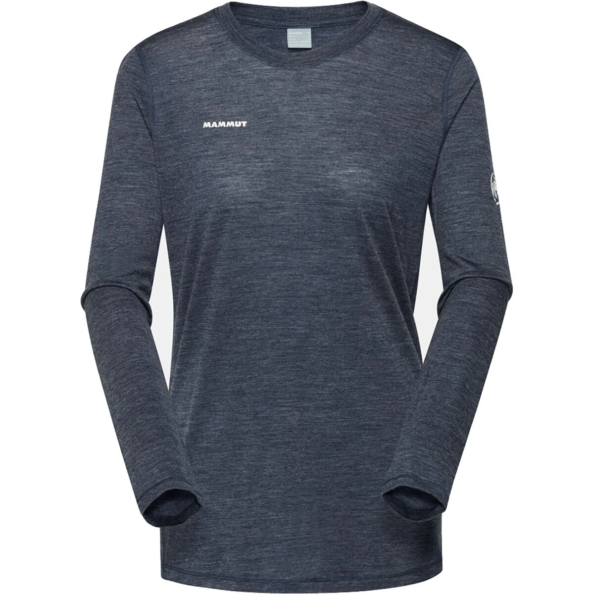 Mammut Mammut Tree Wool FL Long-Sleeve Shirt - Women's Marine Melange, M