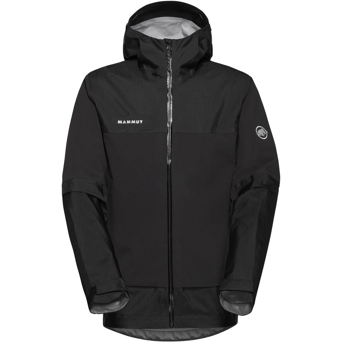 Image of Mammut Ducan Guide HS Hooded Jacket - Men's Black, L
