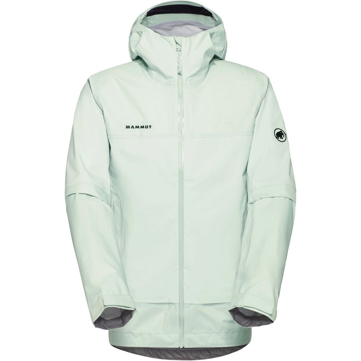 Mammut Ducan Guide HS Hooded Jacket - Men's Silver Sage, XL