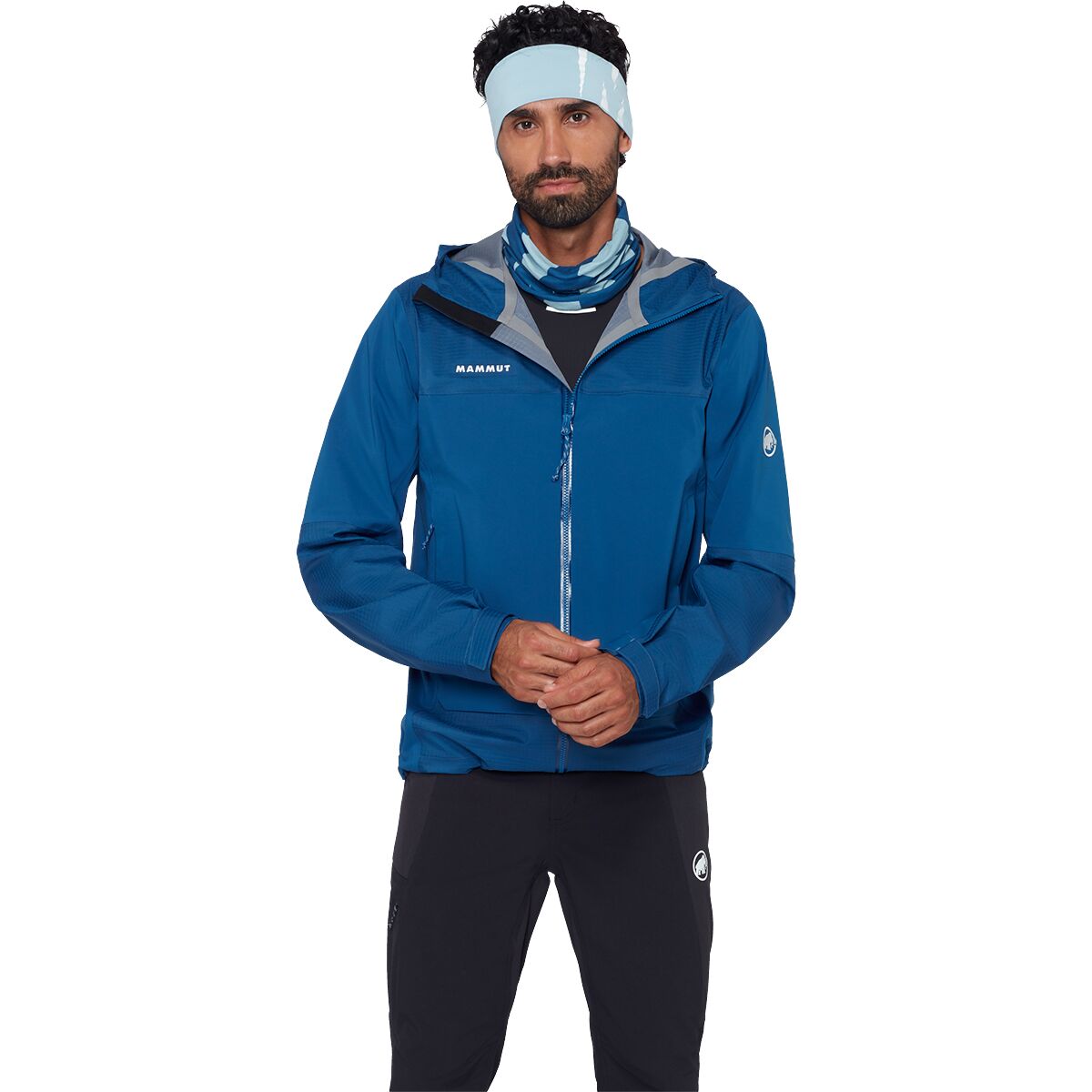 Image of Mammut Ducan Guide HS Hooded Jacket - Men's Tschiel, L