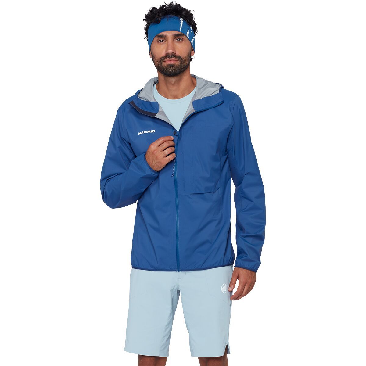 Image of Mammut Ducan Light HS Hooded Jacket - Men's Tschiel, S