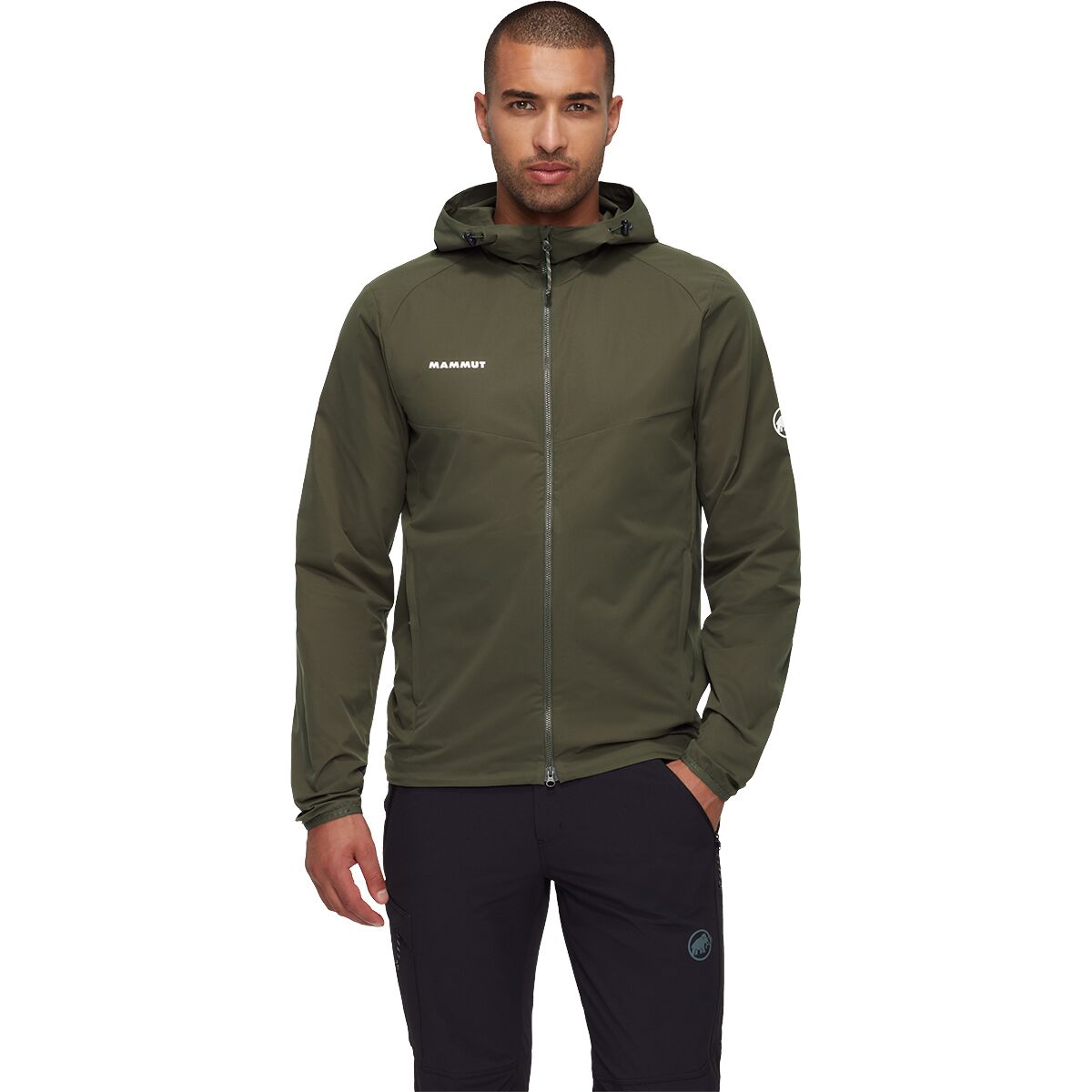 Image of Mammut GRANITE SO Hooded Jacket - Men's Dark Marsh, L