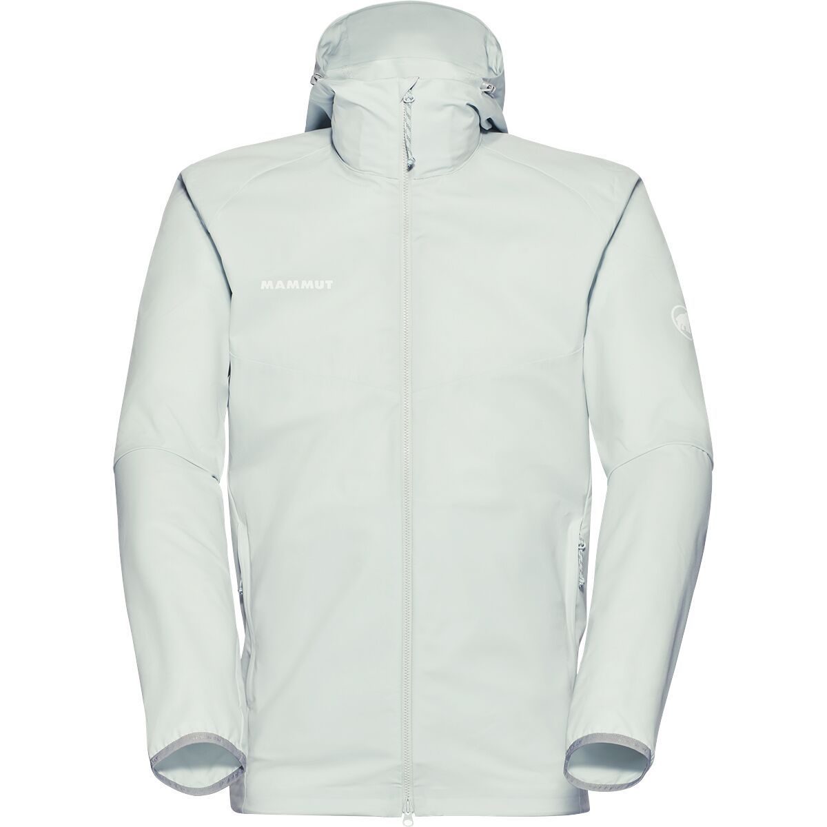 Image of Mammut GRANITE SO Hooded Jacket - Men's Silver Sage, XL