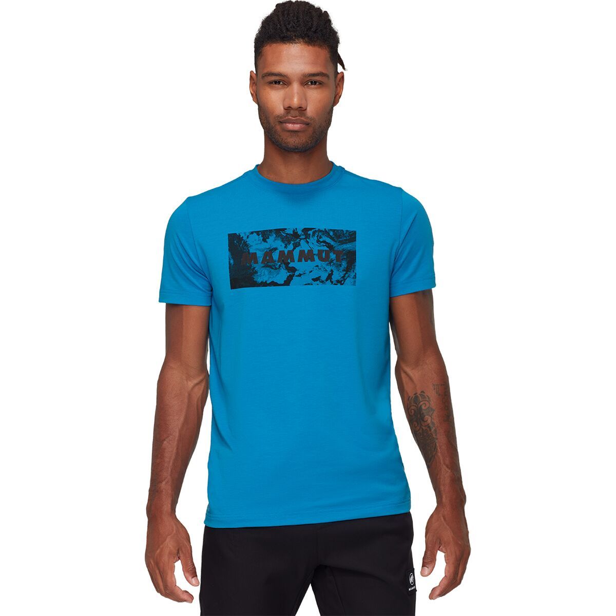 Image of Mammut Trovat Logo T-Shirt - Men's Glacier Blue, S