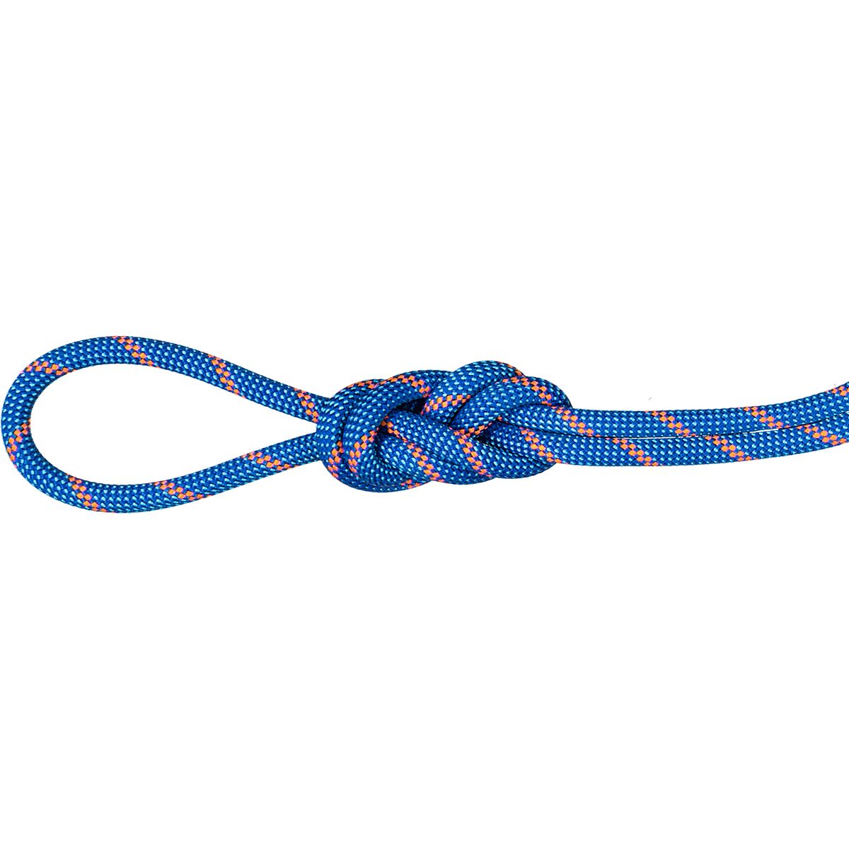 Image of Mammut Alpine Sender Dry Rope - 7.5mm Blue/Vibrant Orange, 50m