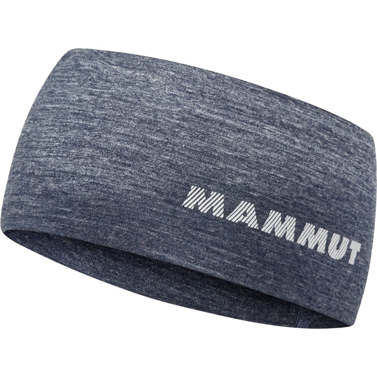 Image of Mammut Tree Wool Headband Marine Melange, One Size