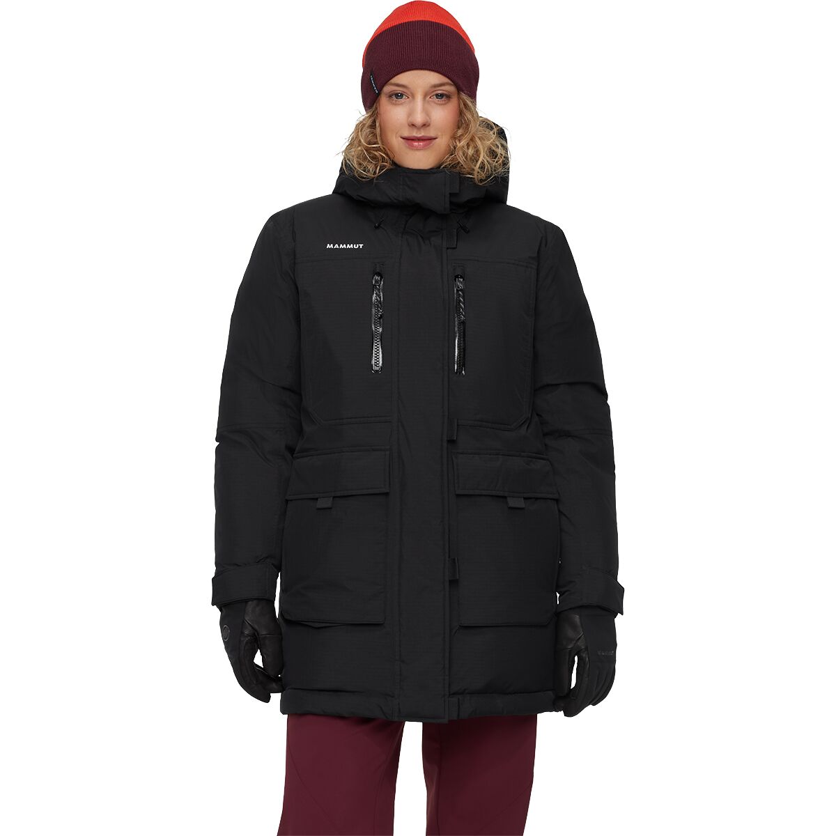 Image of Mammut Arctic IN Hooded Parka - Women's Black, S