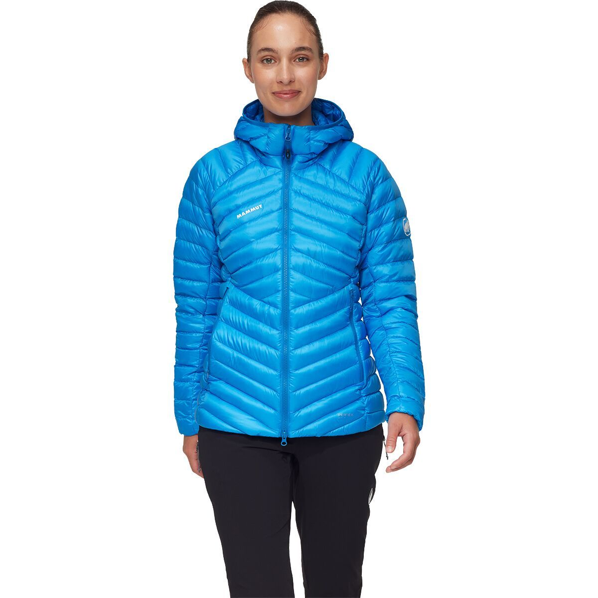 Image of Mammut Broad Peak IN Hooded Jacket - Women's Glacier Blue, M