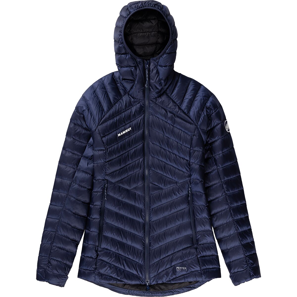 Image of Mammut Broad Peak IN Hooded Jacket - Women's Marine/Black, XS