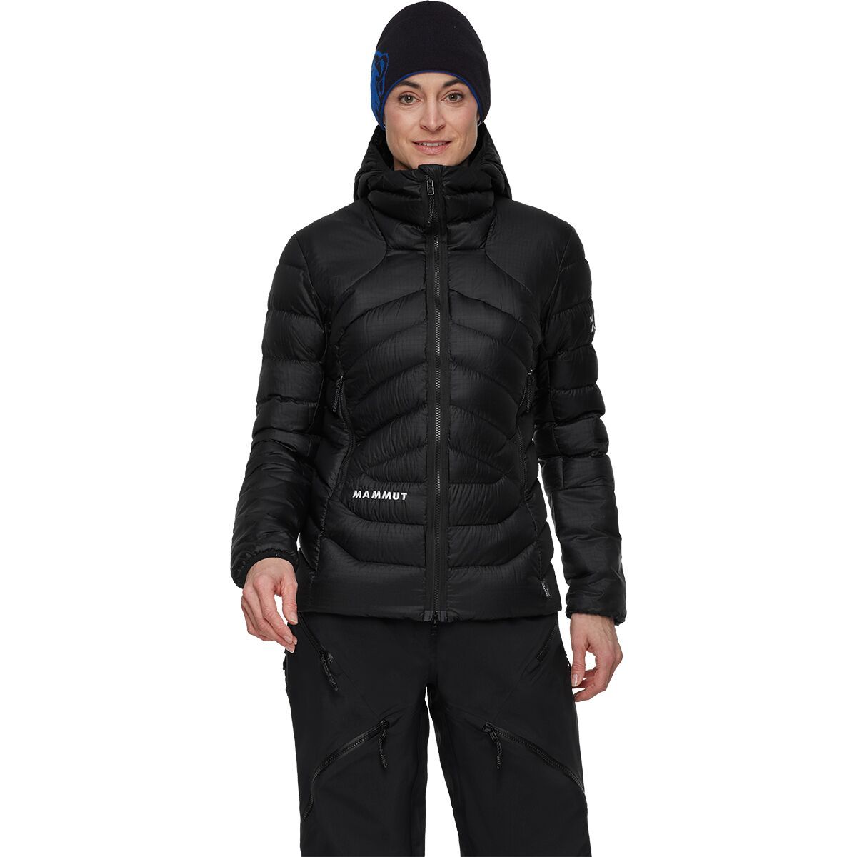 Image of Mammut Eiger Nordwand Light Down IN Hooded Jacket - Women's Black, S