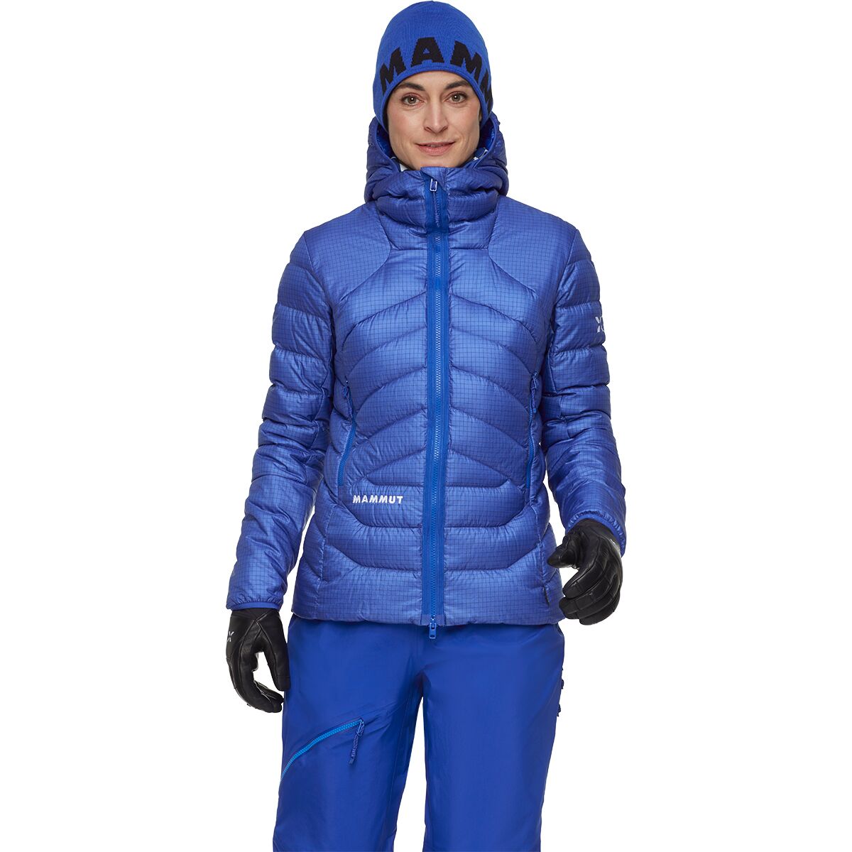 Image of Mammut Eiger Nordwand Light Down IN Hooded Jacket - Women's Eiger Blue, S