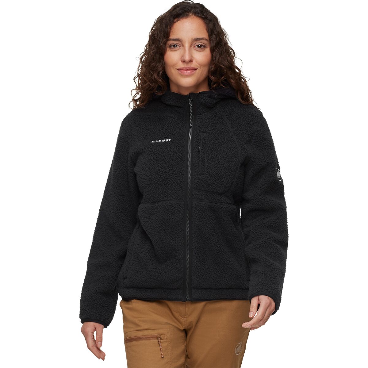 Image of Mammut Falera Pro ML Hooded Jacket - Women's Black, L