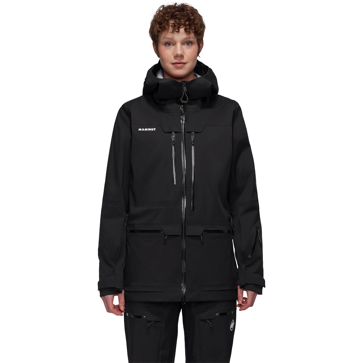 Image of Mammut Haldigrat HS Hooded Jacket - Women's Black, XL