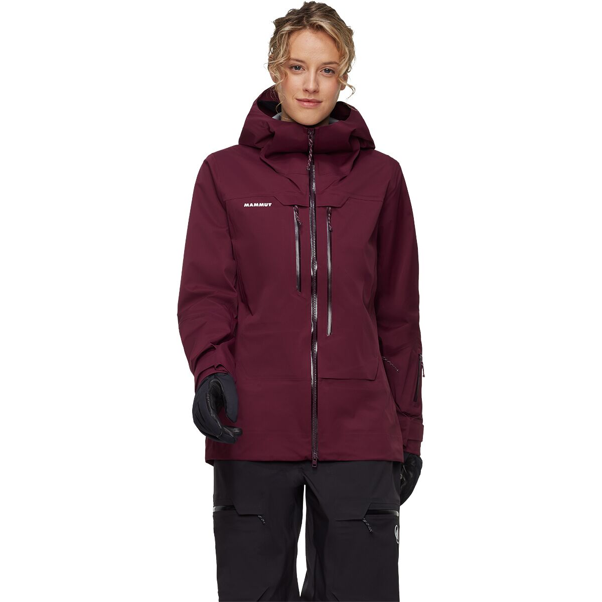 Image of Mammut Haldigrat Light HS Hooded Jacket - Women's Vin, XS