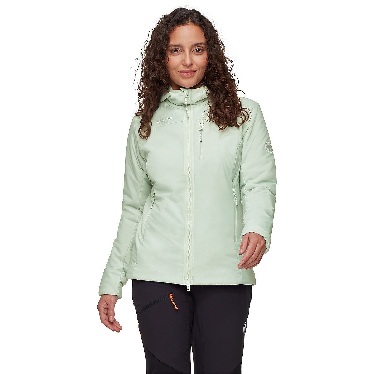 Image of Mammut Rime IN Hooded Jacket - Women's Silver Sage, M