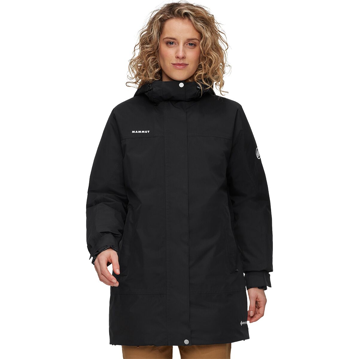 Image of Mammut Treeline HS Thermo Hooded Parka - Women's Black, M