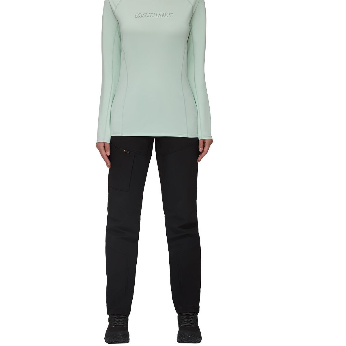 Image of Mammut Zinal Guide SO Hybrid Pant - Women's Black, 4/Reg