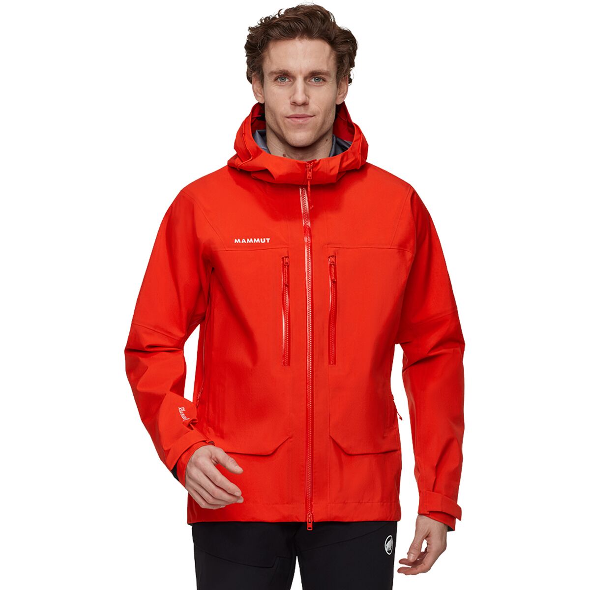 Image of Mammut Crater Pro HS Hooded Jacket - Men's Mammut Red, XL