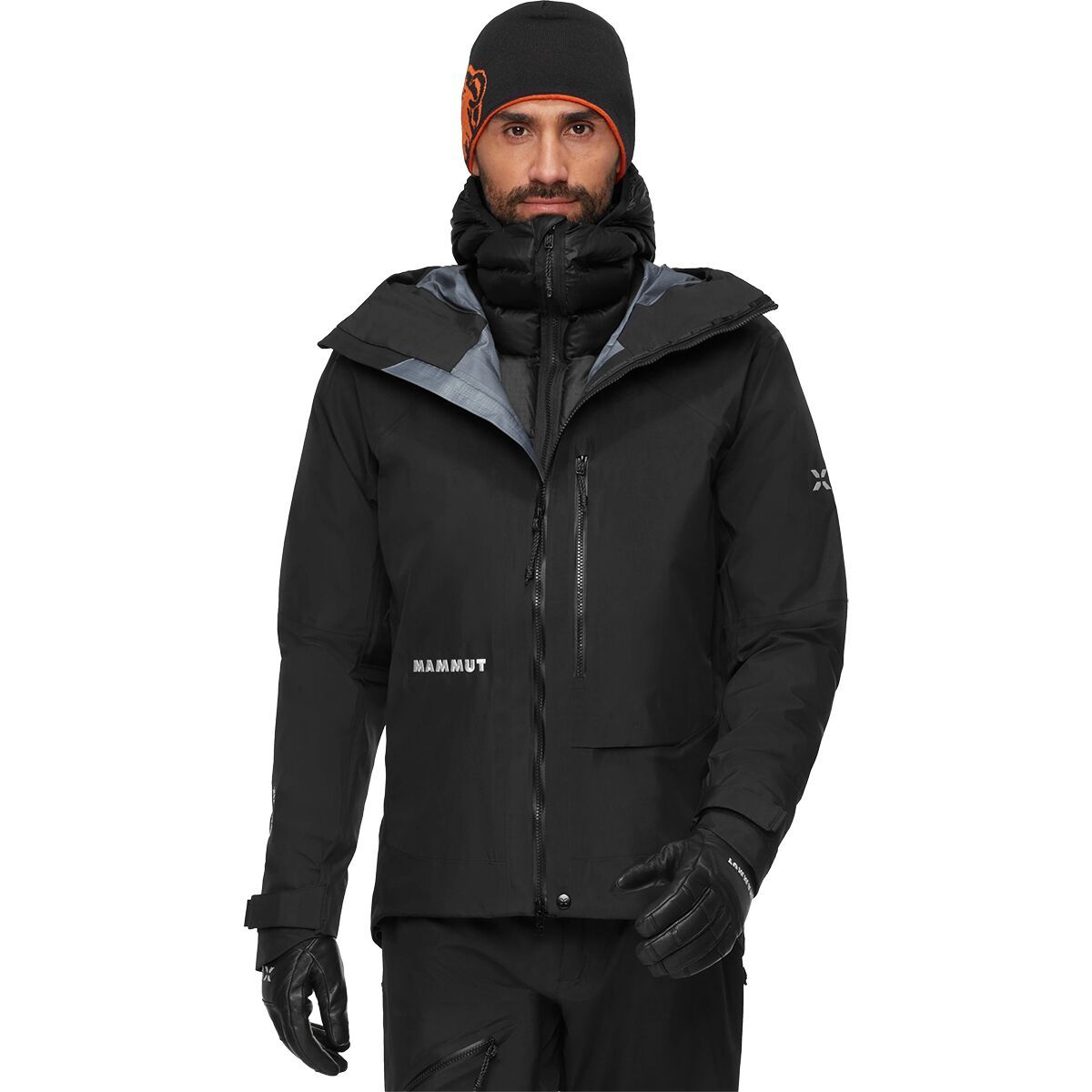 Image of Mammut Eiger Nordwand Advanced HS Hooded Jacket - Men's Black, M