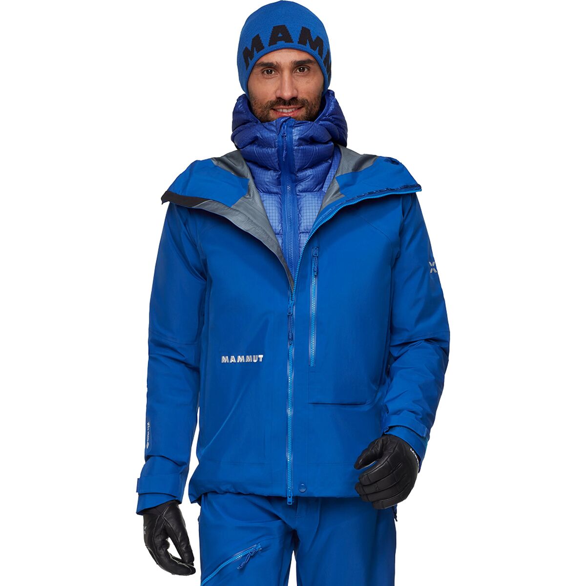 Image of Mammut Eiger Nordwand Advanced HS Hooded Jacket - Men's Eiger Blue, L