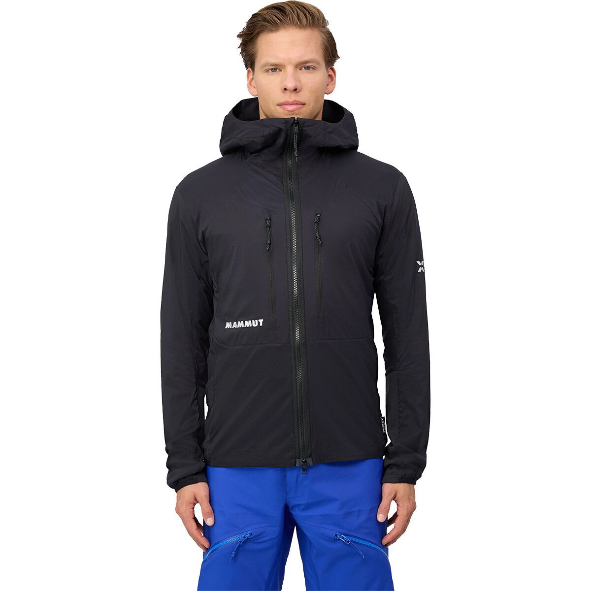 Image of Mammut Eiger Nordwand IN Flex Air Hooded Jacket - Men's Black, L