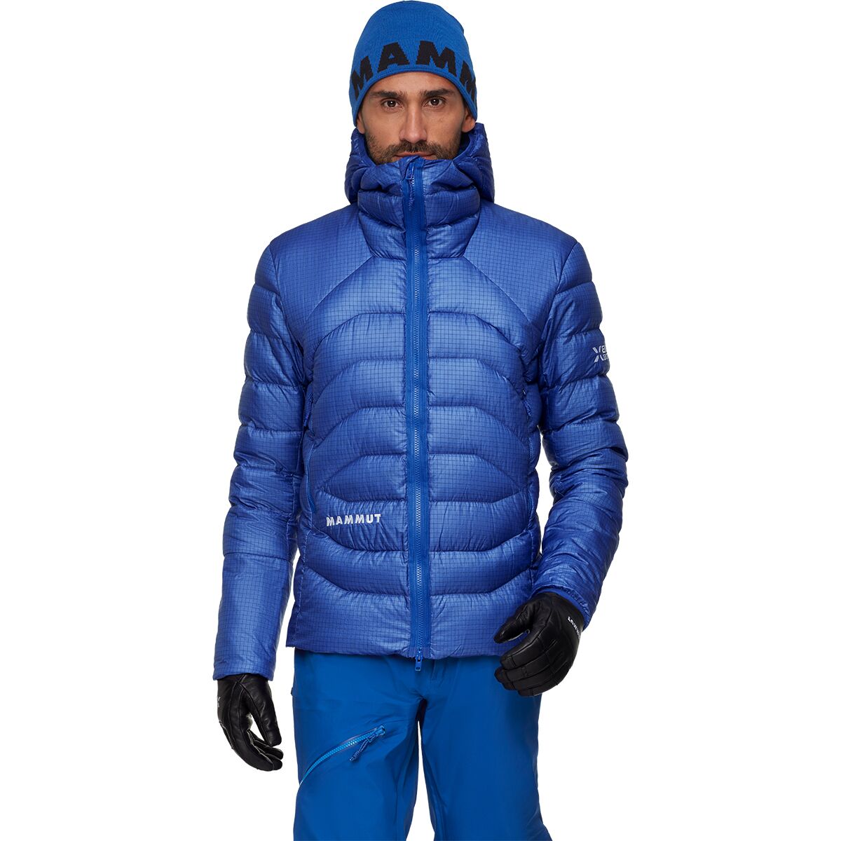 Image of Mammut Eiger Nordwand Light Down IN Hooded Jacket - Men's Eiger Blue, L