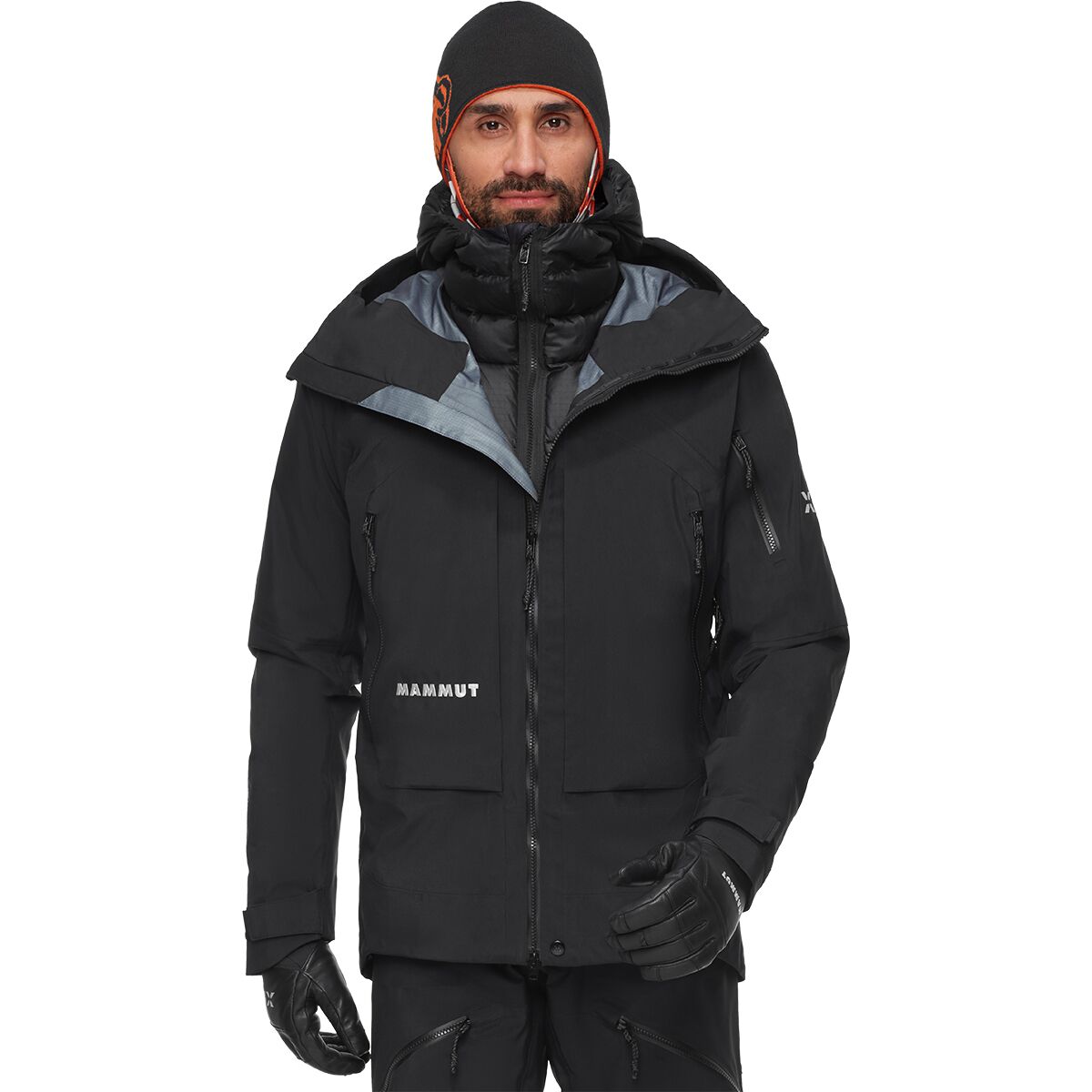 Image of Mammut Eiger Nordwand Pro HS Hooded Jacket - Men's Black, M