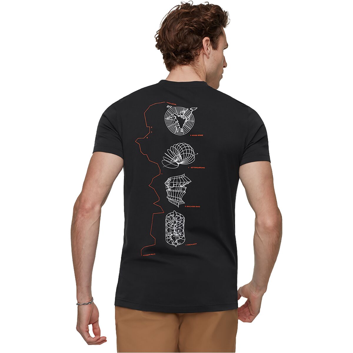 Image of Mammut Mountain Eiger T-Shirt - Men's Black, XXL