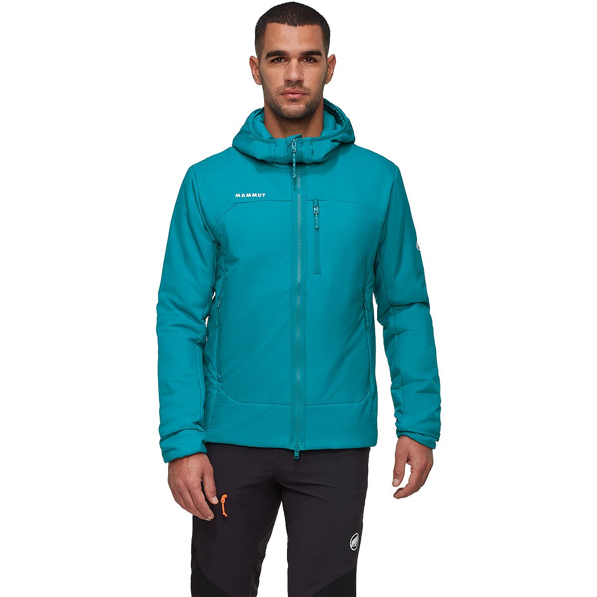 Image of Mammut Rime IN Hooded Jacket - Men's Deep Teal, M