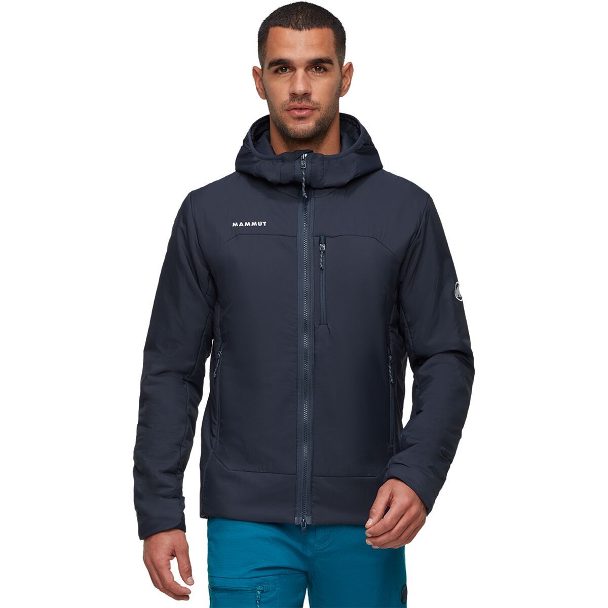 Image of Mammut Rime IN Hooded Jacket - Men's Marine, S
