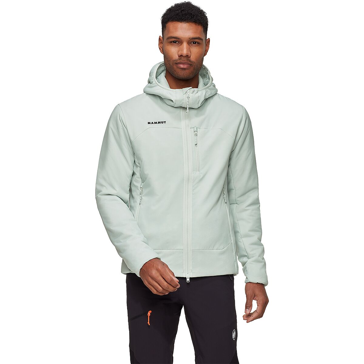 Image of Mammut Rime IN Hooded Jacket - Men's Silver Sage, L