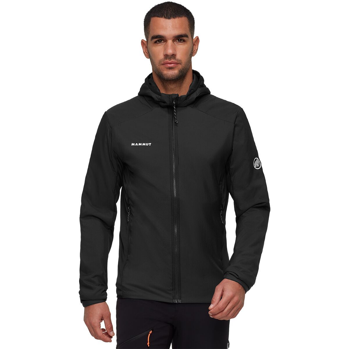 Image of Mammut Rime Air IN Hybrid Hooded Jacket - Men's Black, L