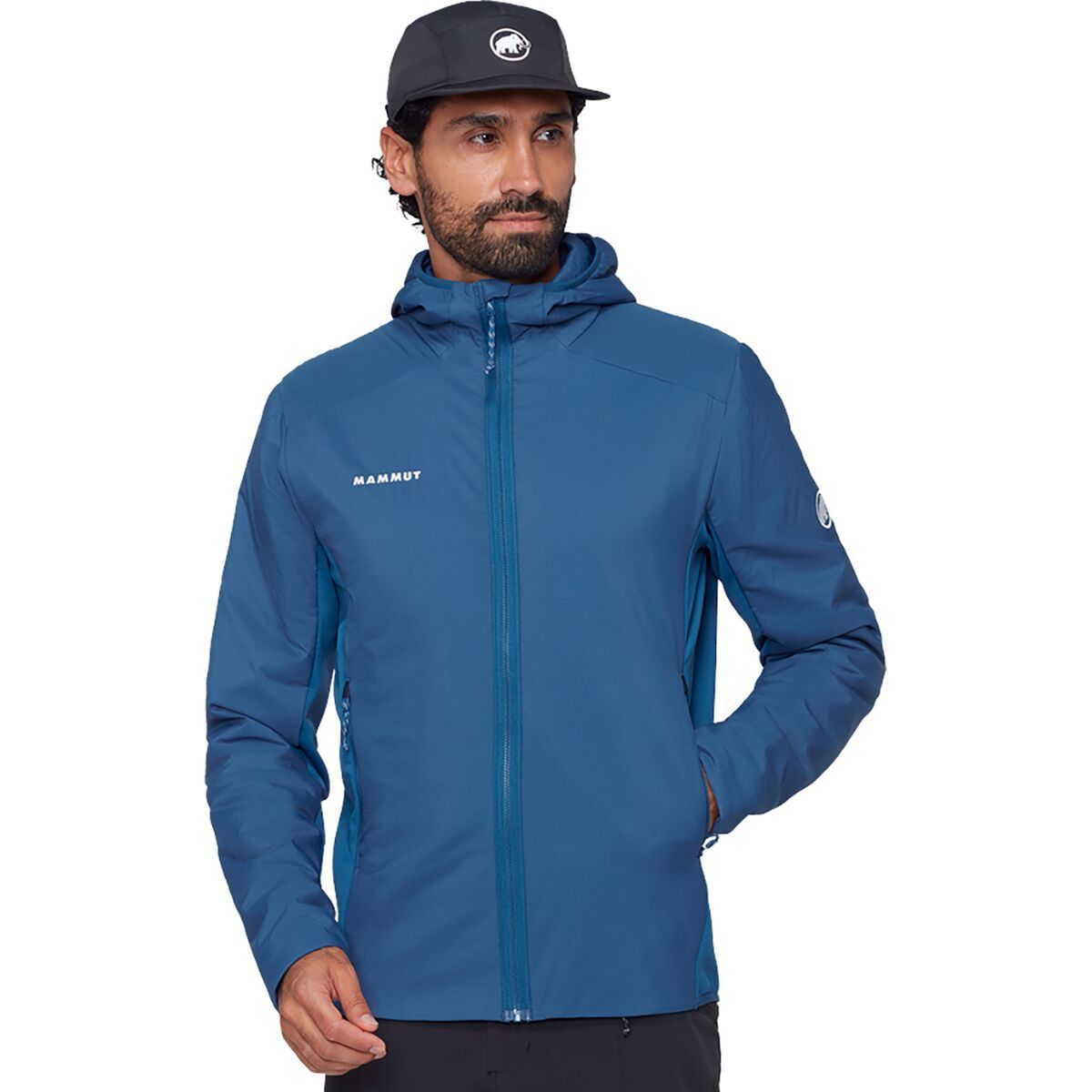 Image of Mammut Rime Air IN Hybrid Hooded Jacket - Men's Tschiel, M