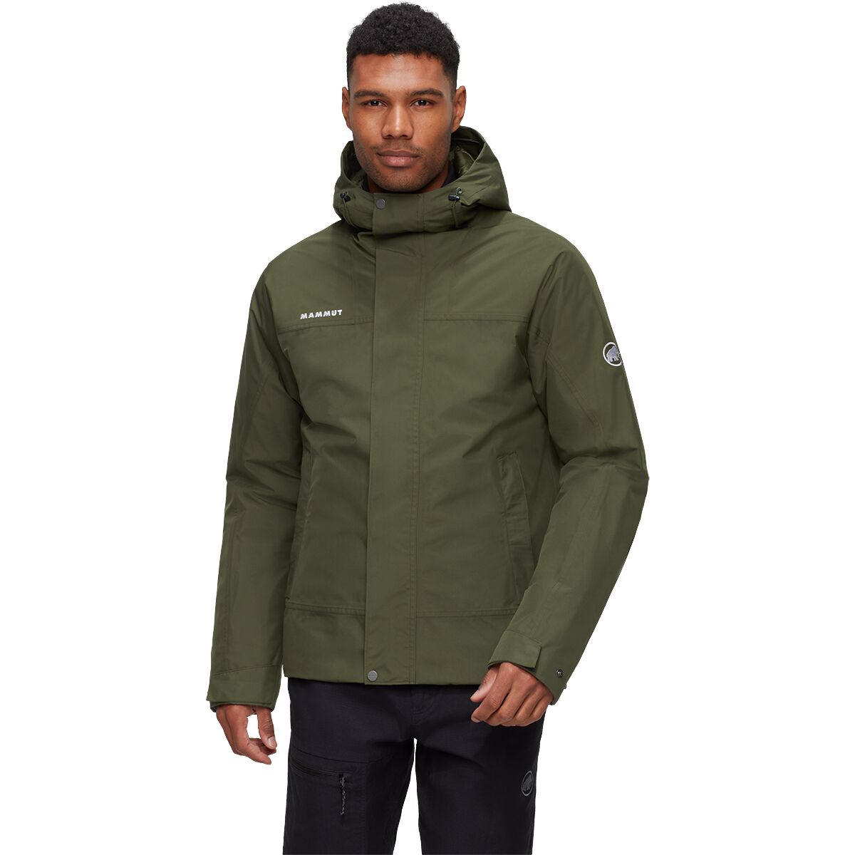 Image of Mammut Treeline HS Thermo Hooded Jacket - Men's Dark Marsh, L