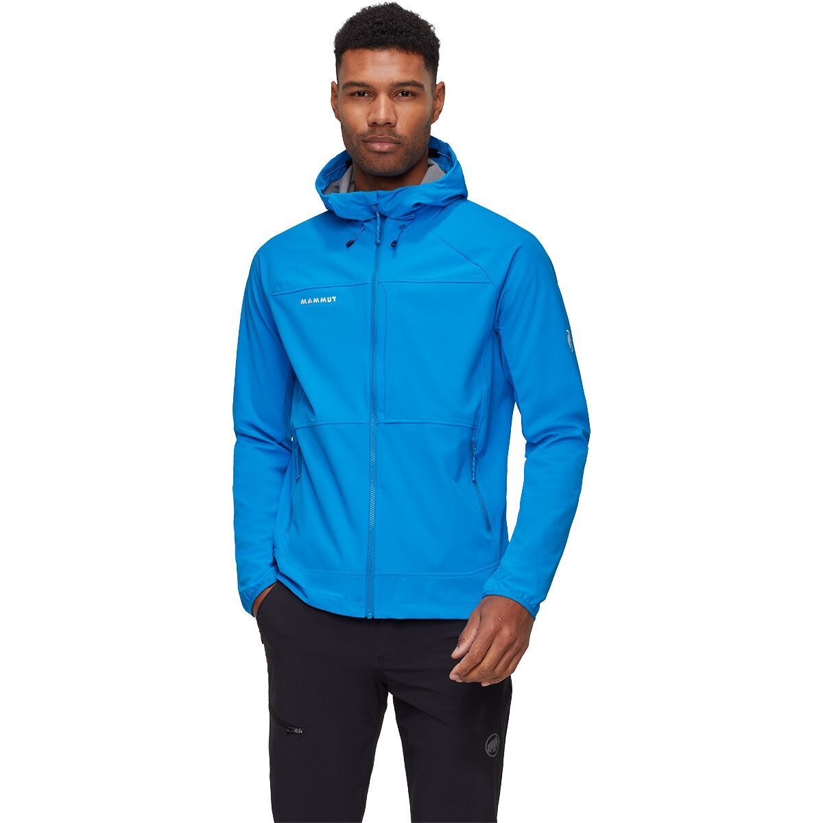 Mammut Mammut Ultimate Comfort SO Hooded Jacket - Men's Glacier Blue, XL