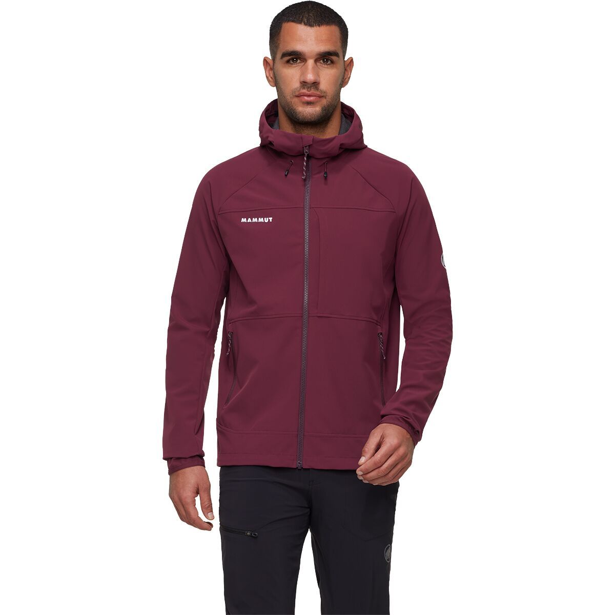 Image of Mammut Ultimate Comfort SO Hooded Jacket - Men's Vin, XXL