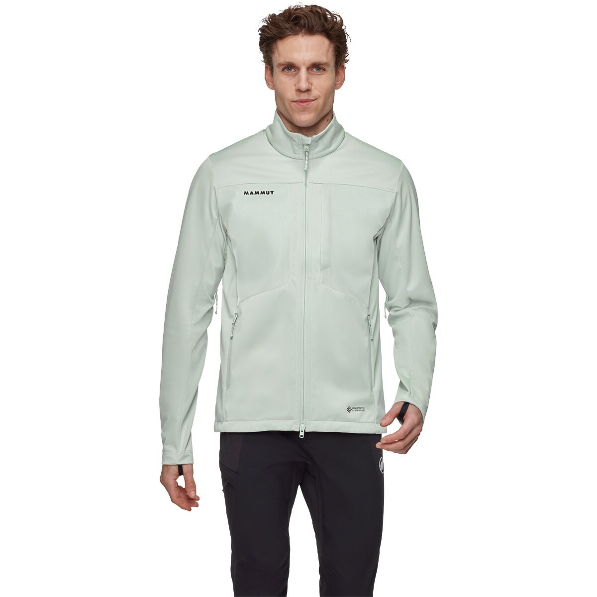 Image of Mammut Ultimate VIII SO Jacket - Men's Silver Sage, XXL