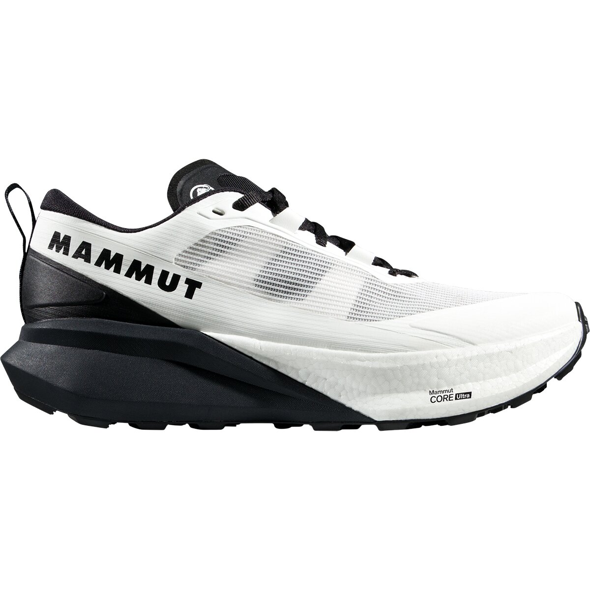 Image of Mammut Aenergy Trail Endurance Ultra Low Running Shoe - Men's White/Black, US 11.5/UK 10.5