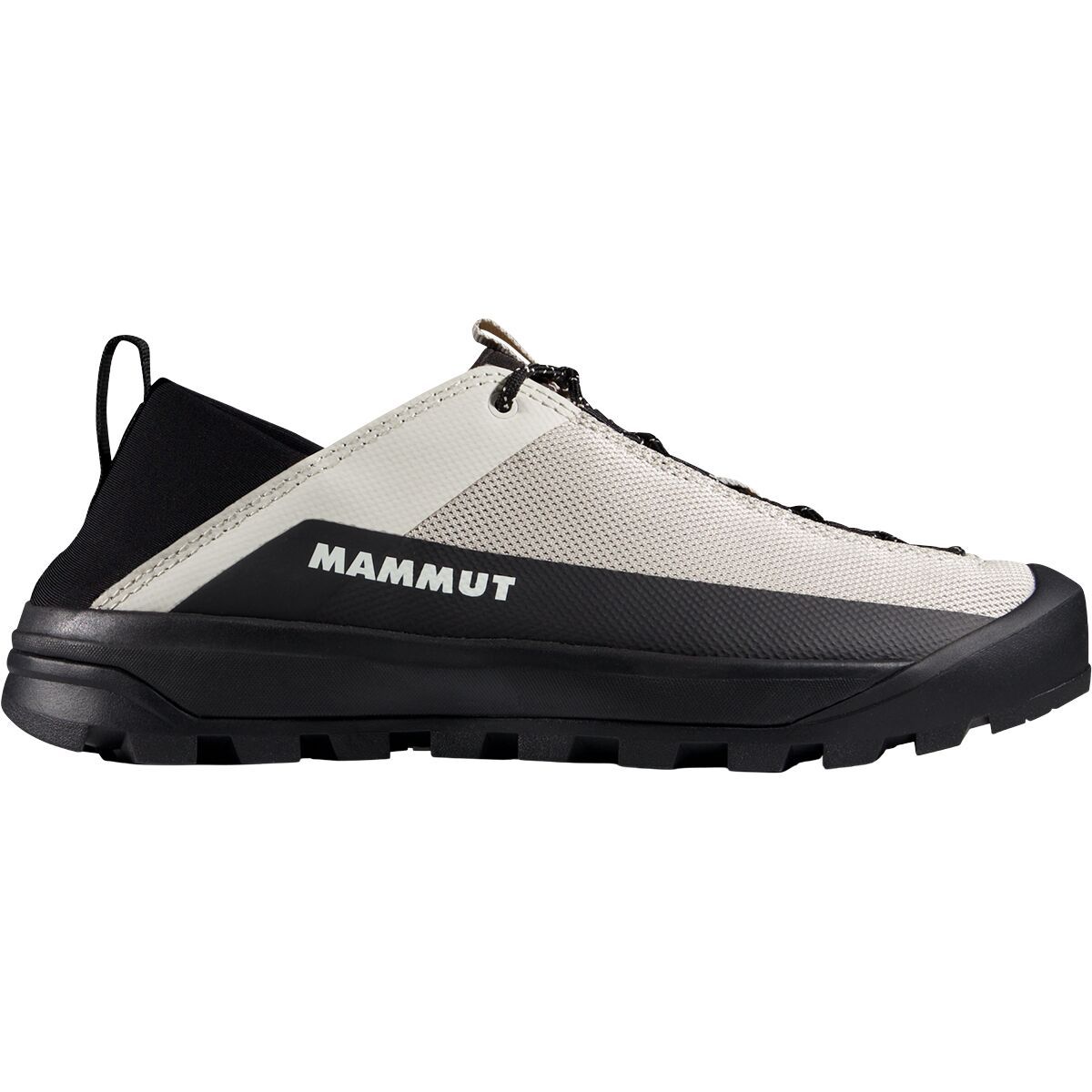 Image of Mammut Alnasca Hybrid Low Approach Shoe - Men's Moonbeam/Black, US 9.5/UK 8.5